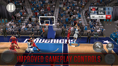Tampilan Game NBA 2K18 Android Tampilan Game NBA 2K18 Android