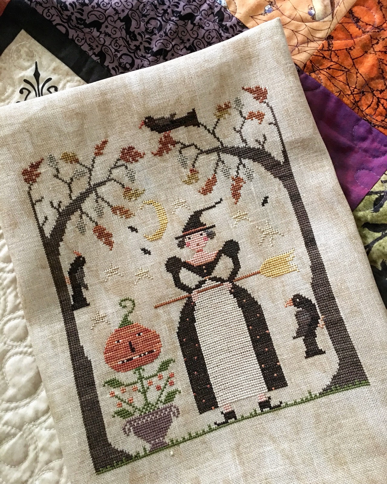 Pumpkin Hollow Quilting Oct 31st Finish! Oct 1st, 2019