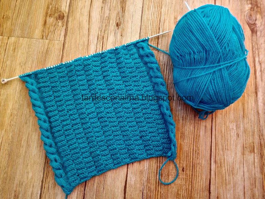 diy, tutorial, paso a paso, handmade, craft, lana, tricotar, calceta, 2 agujas