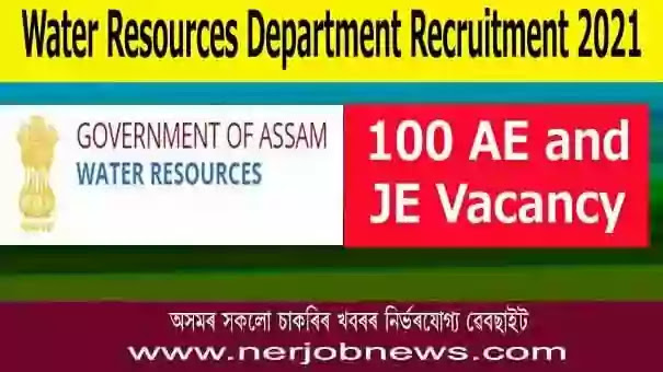 Water Resources Department Recruitment 2021 | Online Apply for 100 AE and JE Vacancy