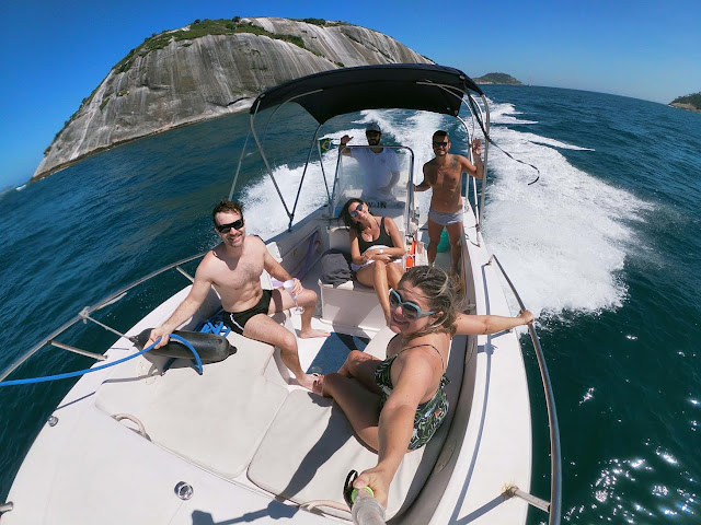Blog Apaixonados por Viagens - Rio de Janeiro - Passeio de Lancha - Rio Island Boat Tour