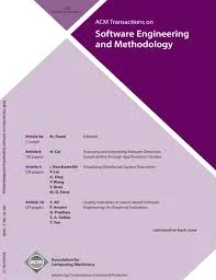 ACM TRANSACTIONS ON SOFTWARE ENGINEERING AND METHODOLOGY