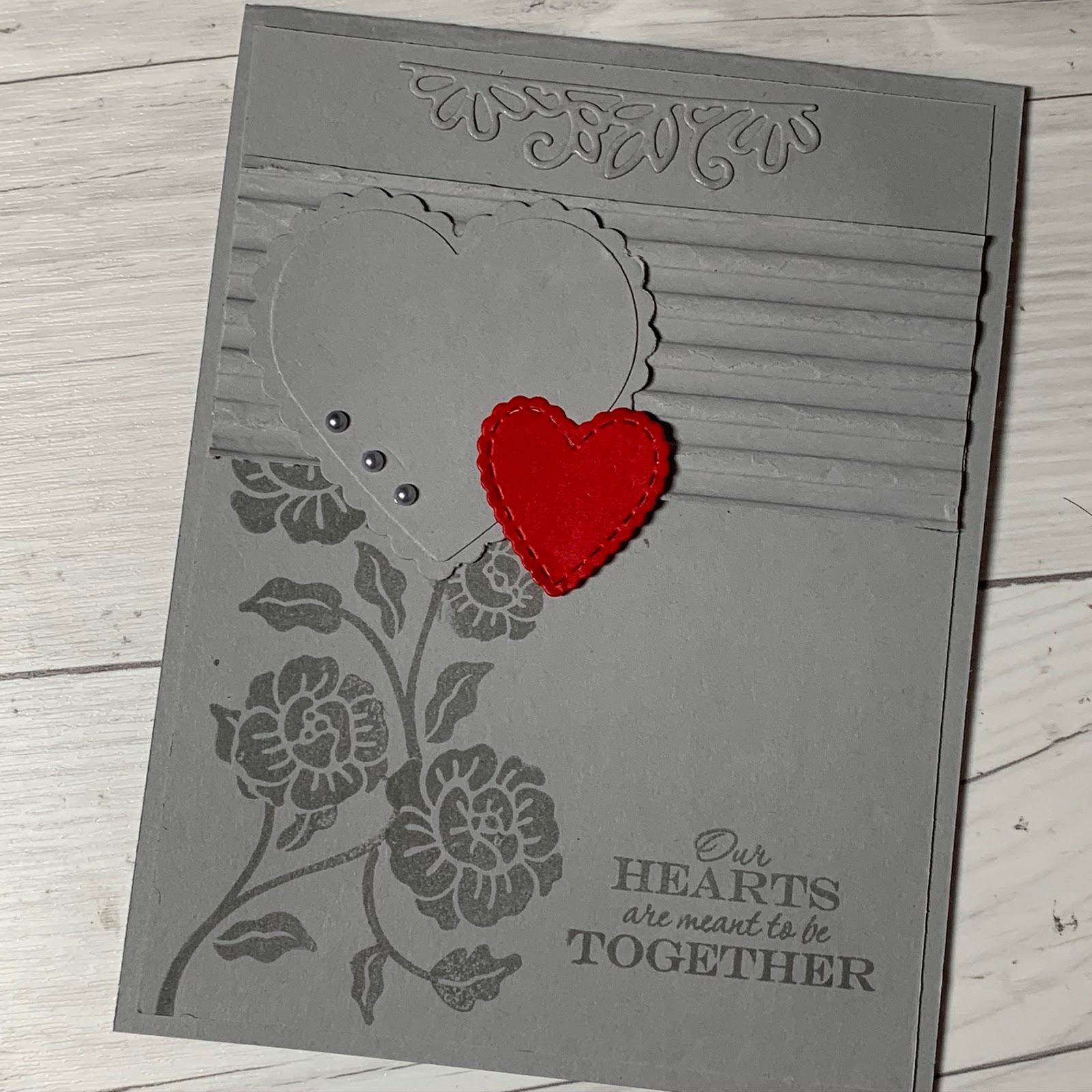 Valentine Card Ideas using Heart To Heart Stamp Set from Stampin' Up