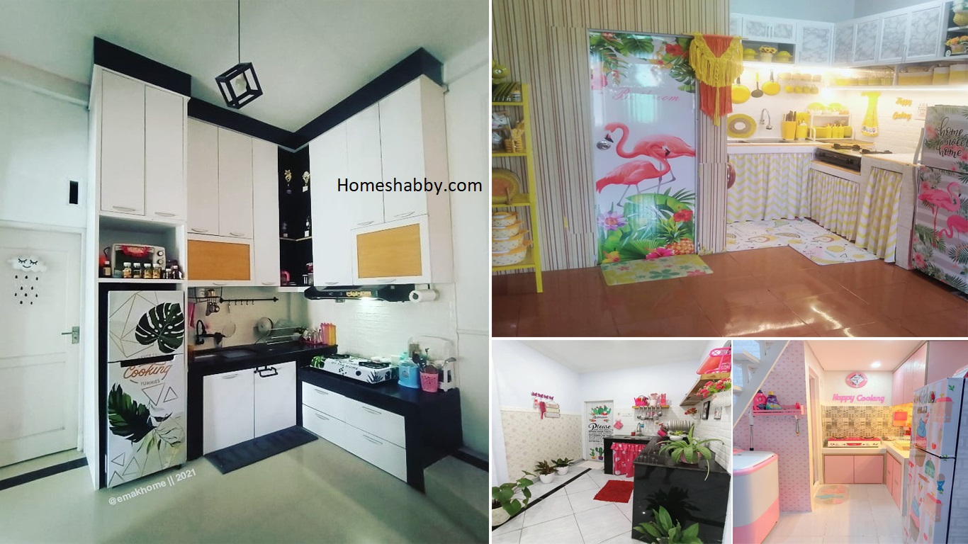 Desain dapur rumah minimalis dekat dengan kamar