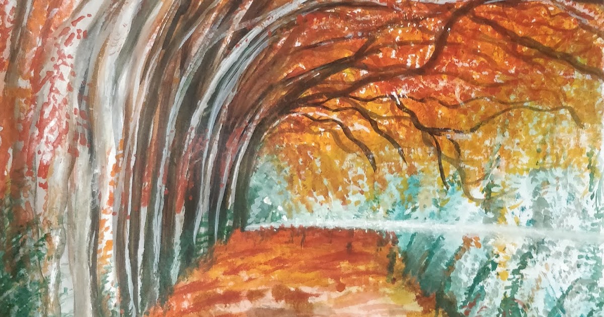 Autumn In The Netherlands (watercolor)