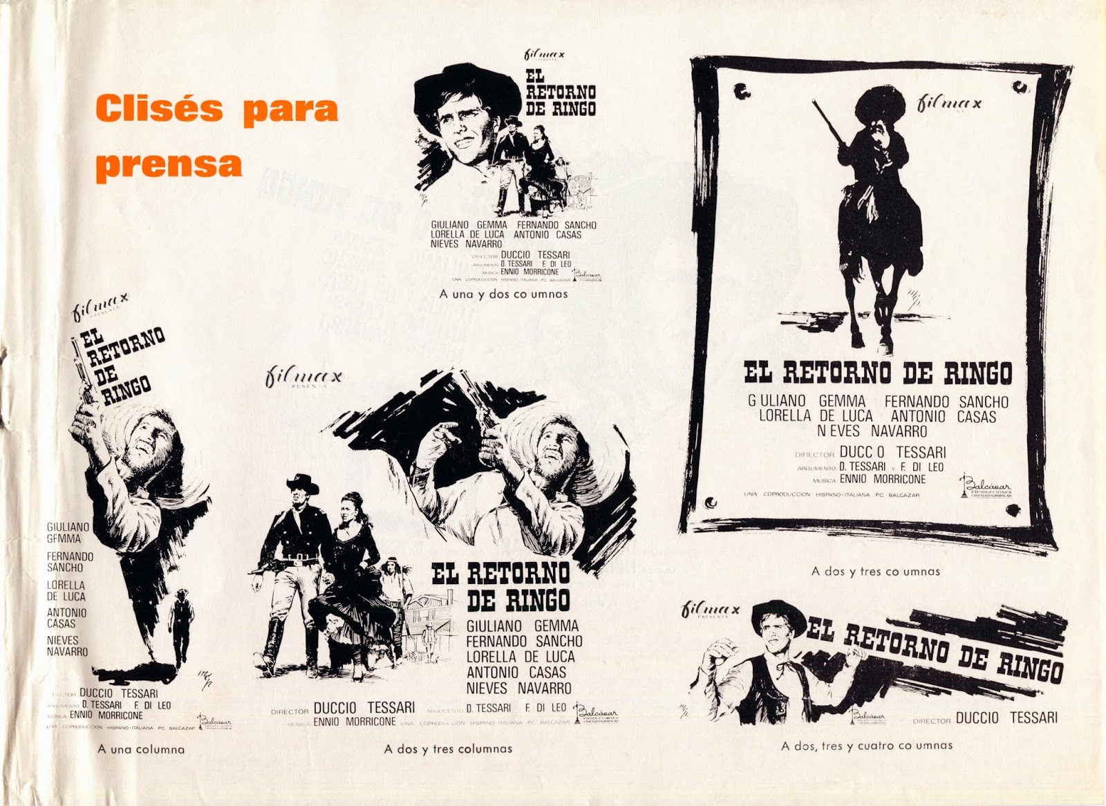 MON NOM EST PERSONNE LES IMAGES DU WESTERN SPAGHETTI.