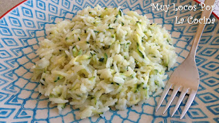 Arroz con Calabacín y Queso Cheddar