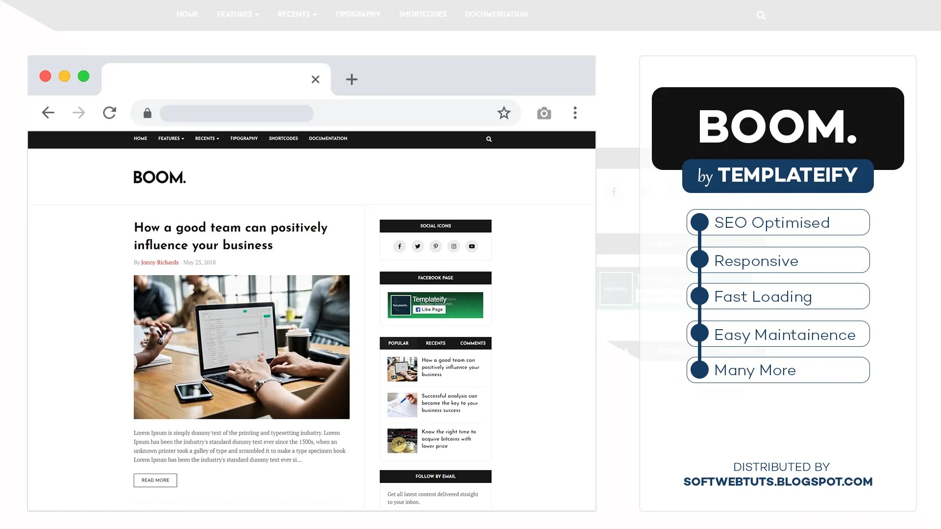 Boom - Responsive Blogger Template Boom - Responsive Blogger Template