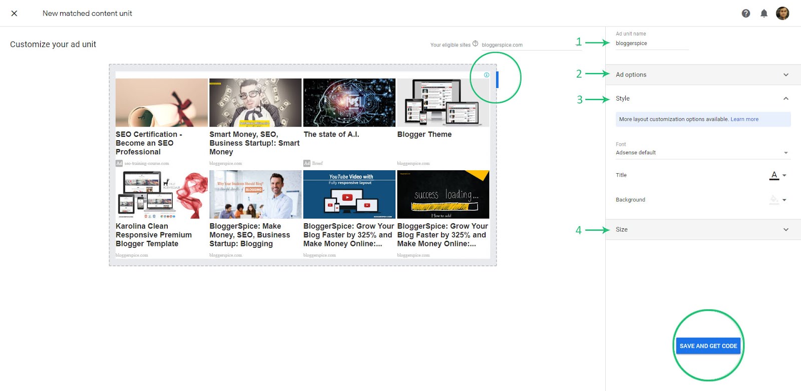 How to Create a Matched content unit How to Create a Matched content unit