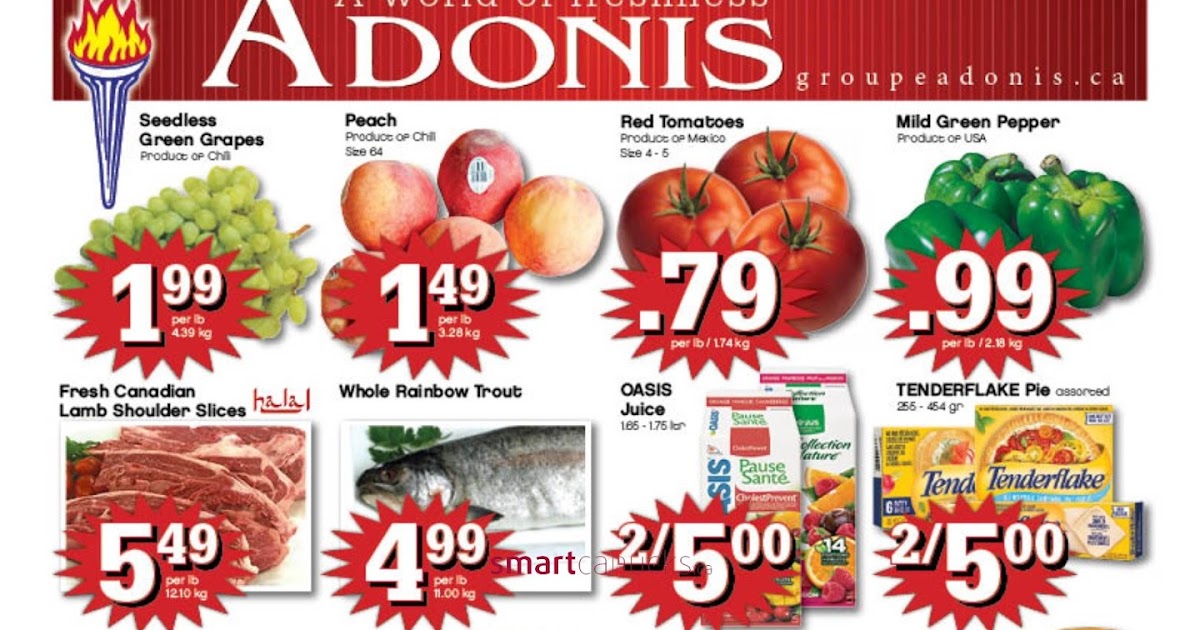 marche adonis canada flyer february 2 8 2018 adonis flyers