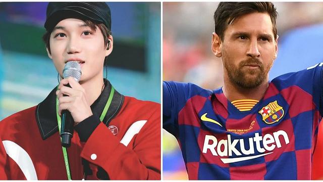 Lalu Membuat Fans Sepak Bola Menjadi EXO Kai EXO Menjawab Satu Pertanyaan Tentang Lionel Messi Lalu Membuat Fans Sepak Bola Menjadi EXO-L