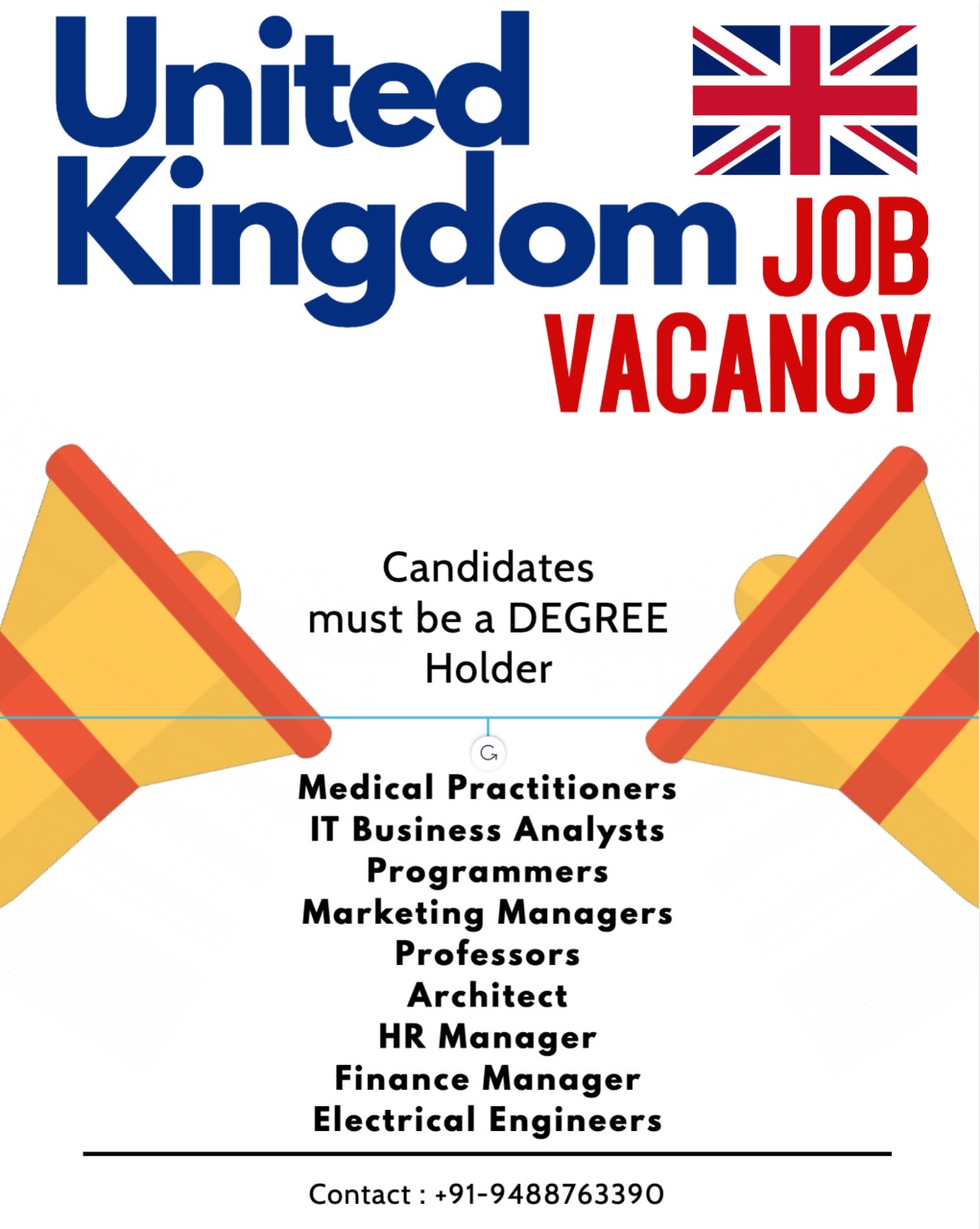 OG CONSULTANCY (ABROAD PLACEMENT SERVICES) UK JOB VACANCY USA VISITORS VISA AVAILABLE OG