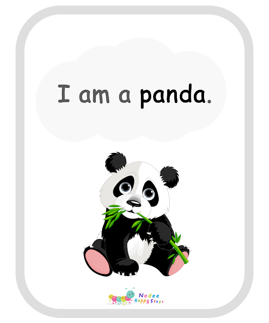 Guessing for Kids -  Who am I? - I am a Panda