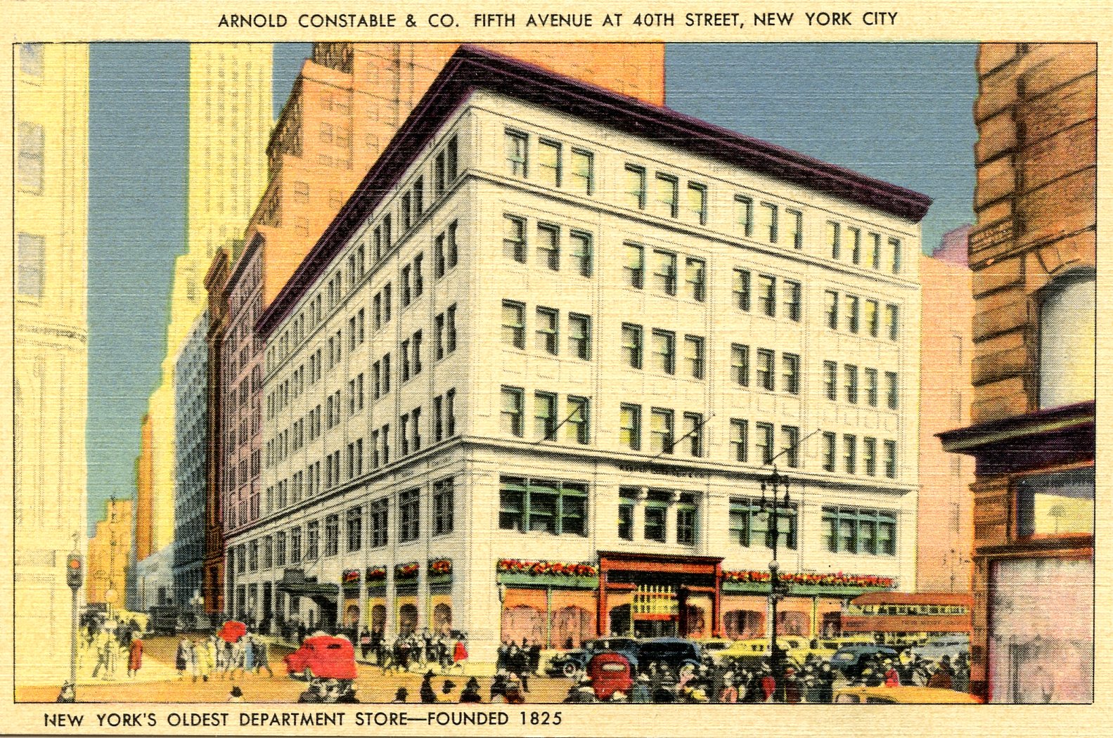 The Department Store Museum Arnold, Constable & Co. New York City, New