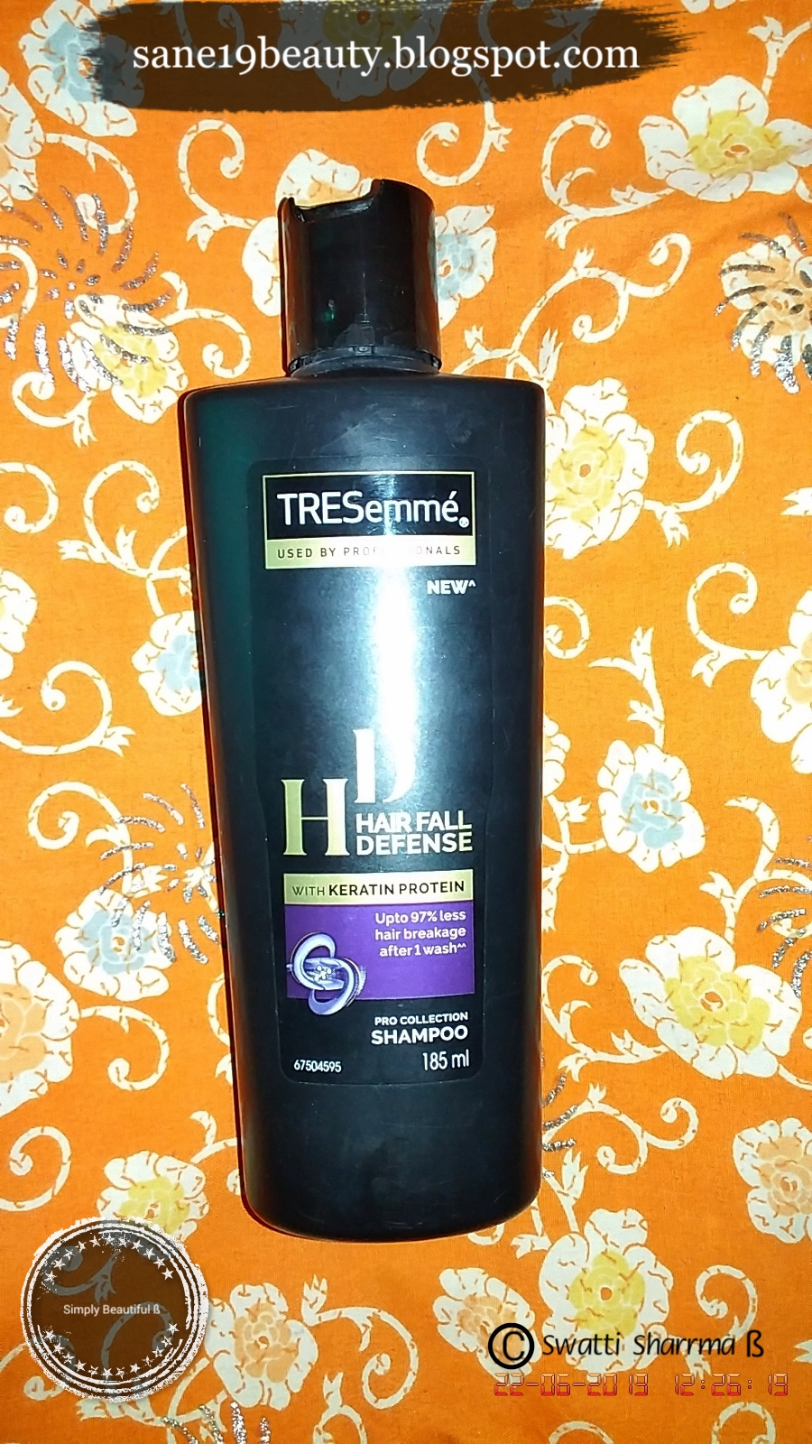 Calamity Fritid skræmt Review Of TRESemmé (Used By Professionsls) New^ Hair Fall Defense With  Keratin Protein Pro Collection Shampoo.