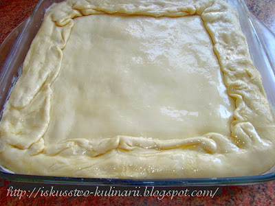 Греческая пита с зеленью (Hortopita, Χορτόπιτα)