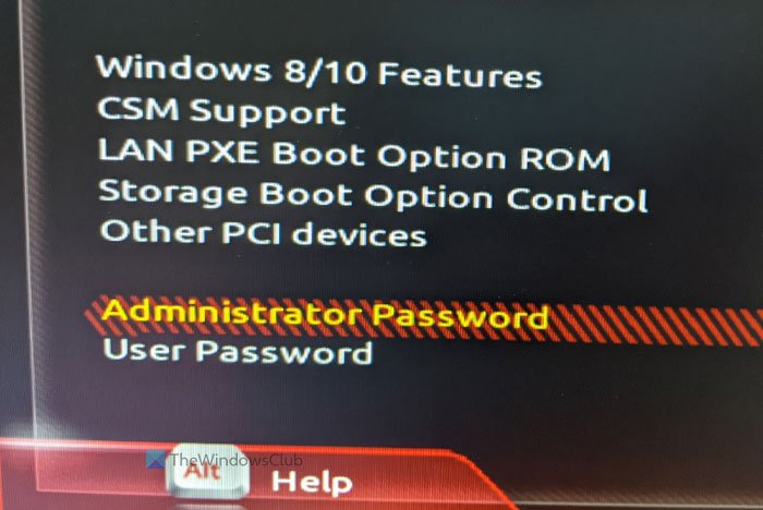 Как установить и использовать пароль BIOS на компьютере с Windows