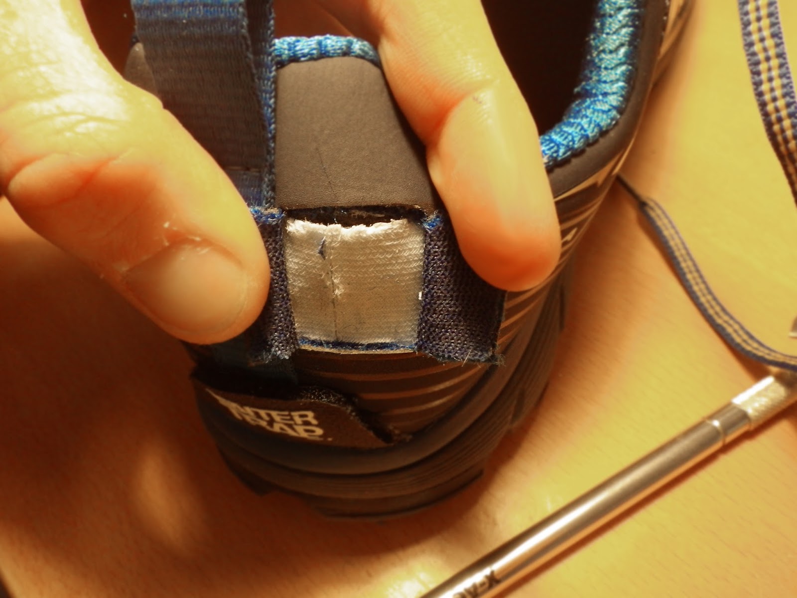 Trail Effect The curse of pointy heels Modifying shoes for Haglund's