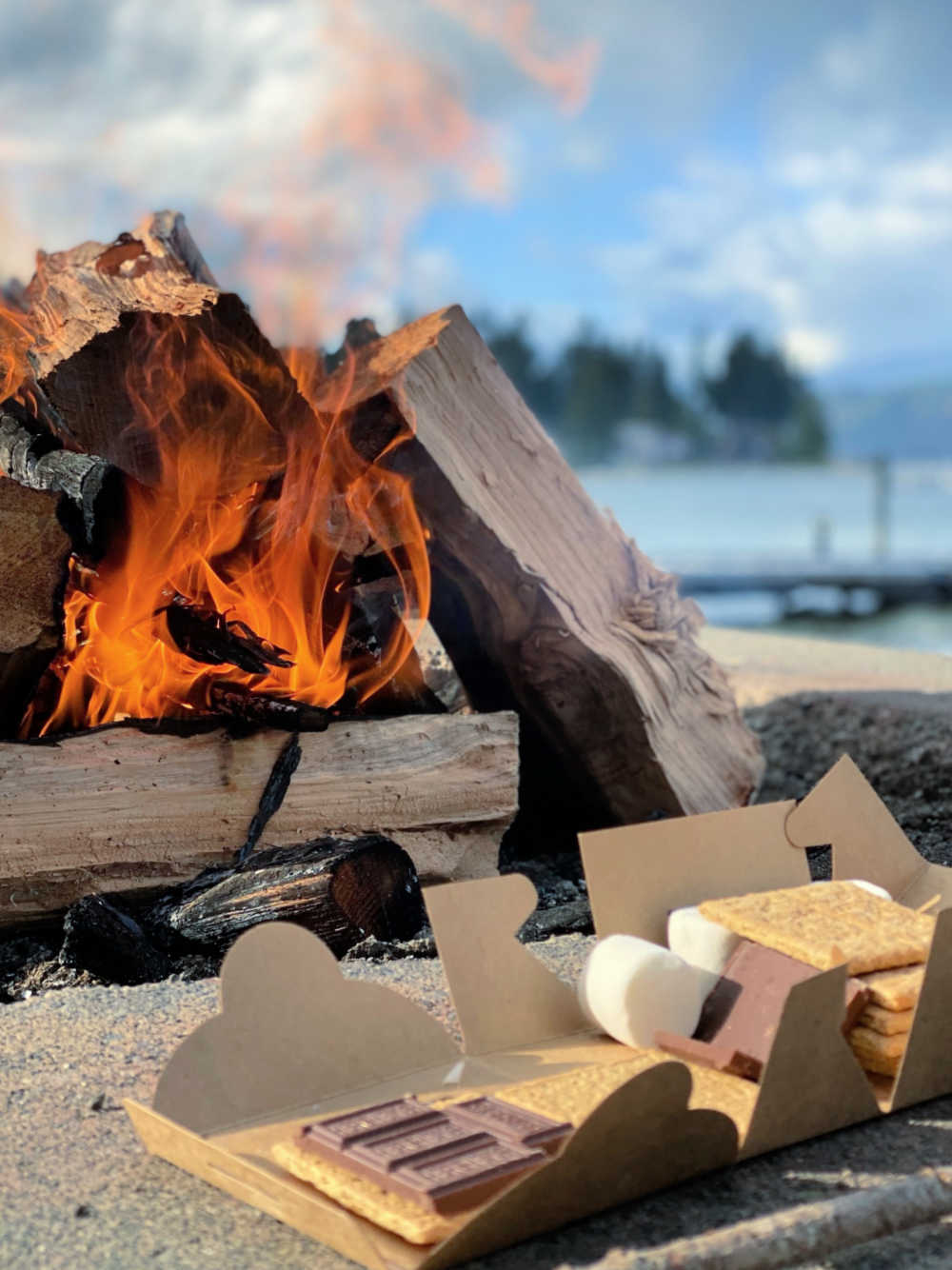 smores at alderbrook resort