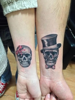 tattoos for couples on wrist