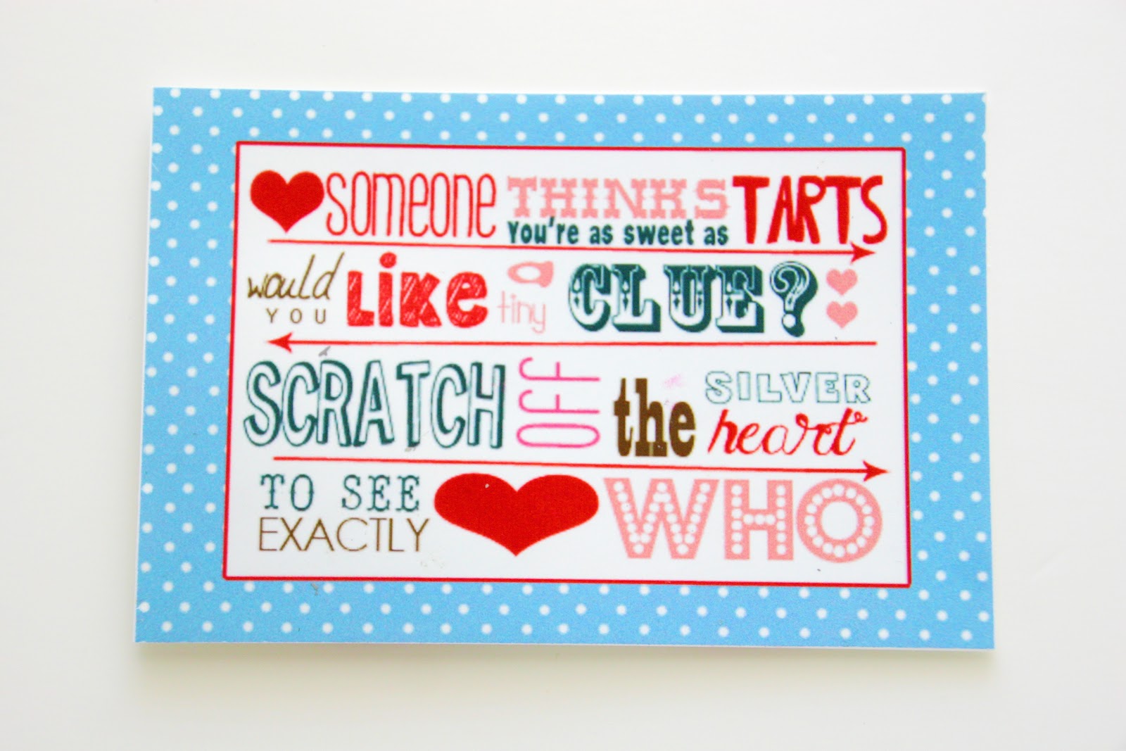 Grosgrain Free Template Scratch Off Cl Valentine I Wanted To Incorporate The Scratch Off Theme So Wrote A Little Poem