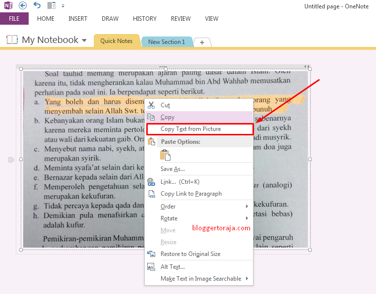 Cara Mengubah Gambar Jadi Teks di PC Dengan Microsoft