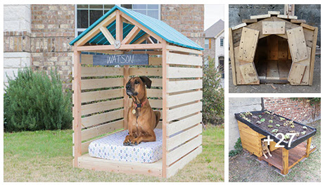 Casetas para perros hechas con palets reciclados | Construccion y  Manualidades : Hazlo tu mismo