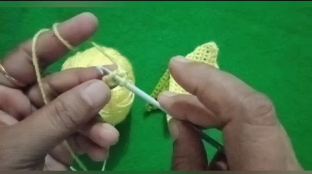 How to make crochet leaf 🌿||#क्रोशिए से पत्ती बनाने का तरीका