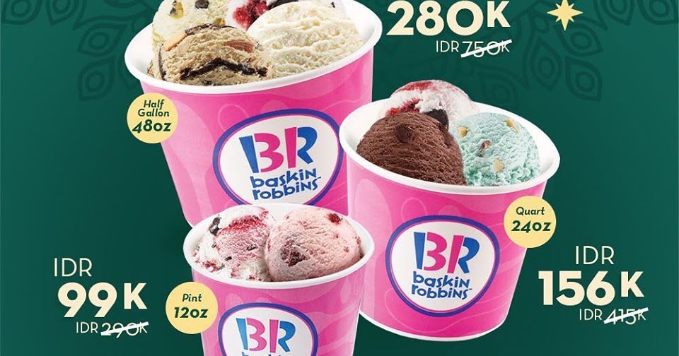 √ Promo Baskin Robbins Mei 2020