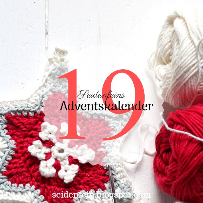 19 ? Anleitung gehäkelter Jule Stern * free tutorial crochet christmas star