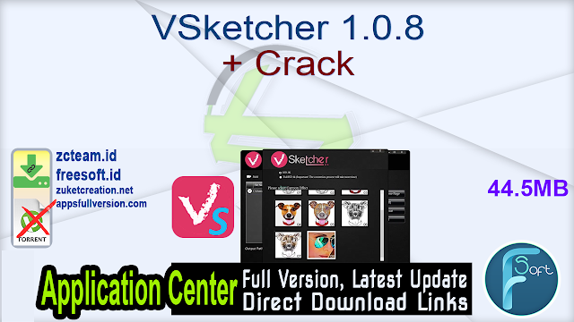 VSketcher 1.0.8 + Crack_ ZcTeam.id