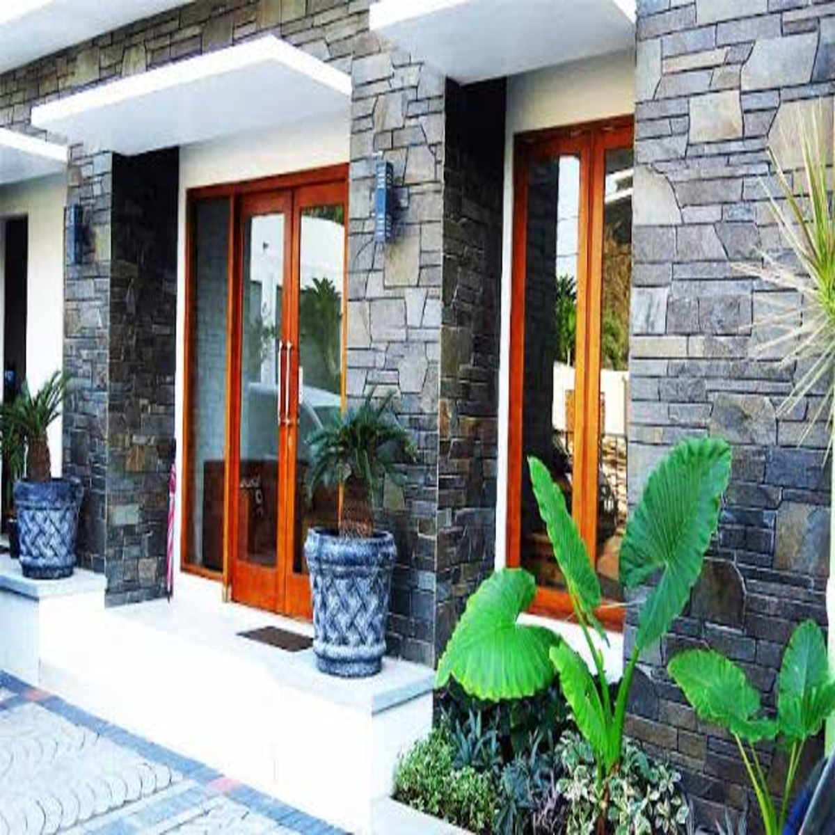 Keramik Dinding Teras Motif Batu Alam - Mandore.id