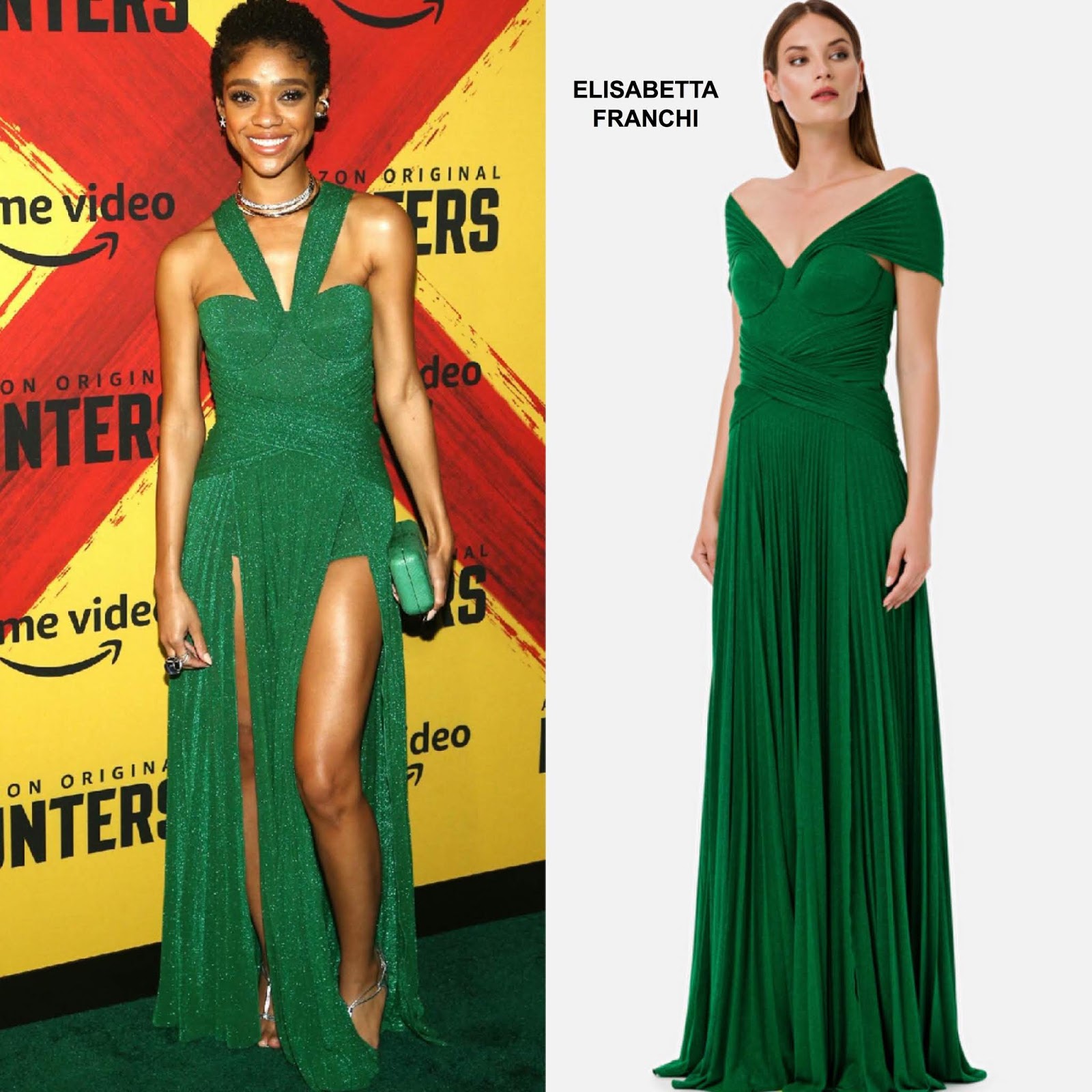 Tiffany Boone, Ebony Obsidian & Jerrika Hinton at the 'Hunters' LA