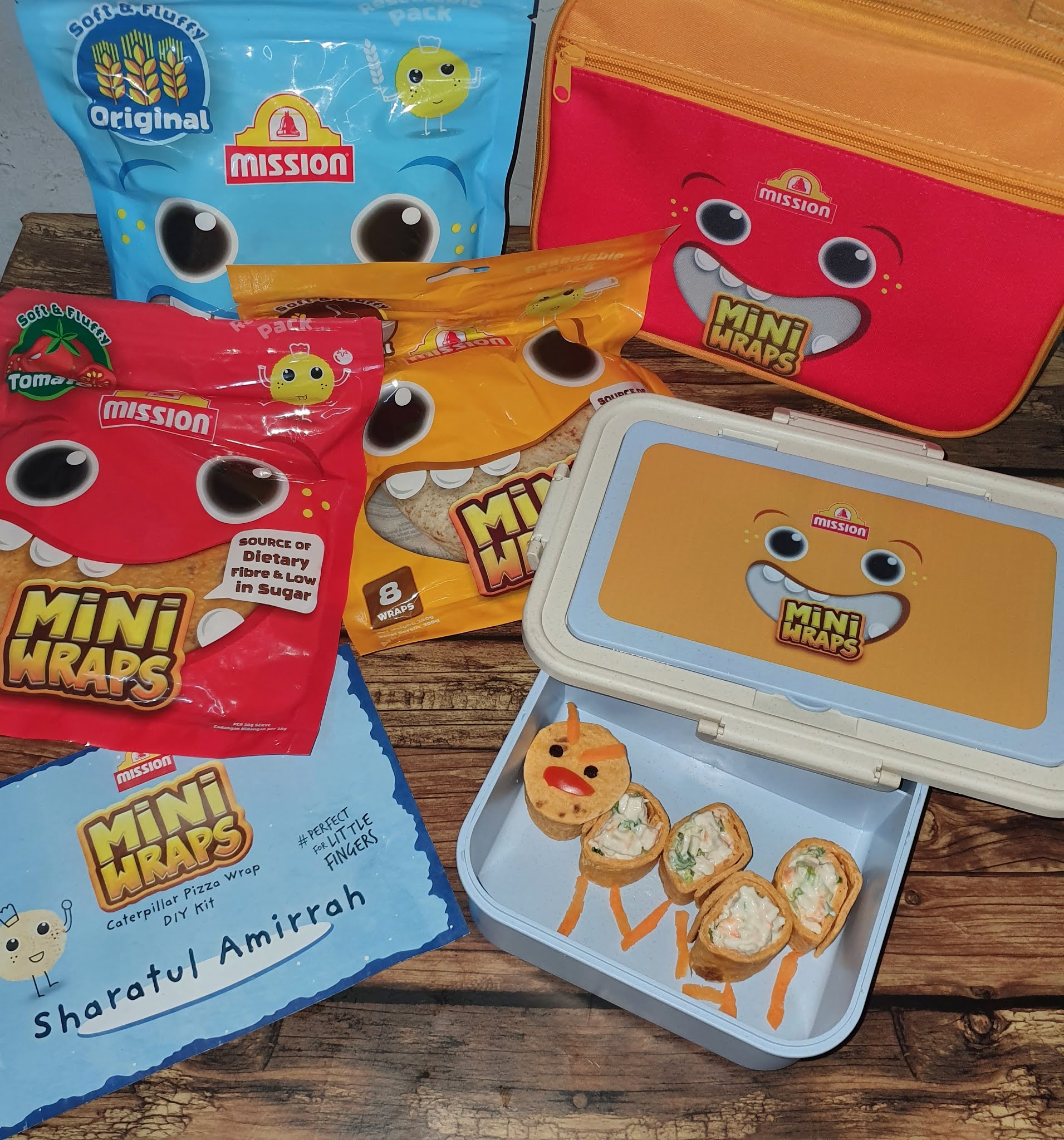Mission Foods Mini Wrap Recipe Ideas for Kids.