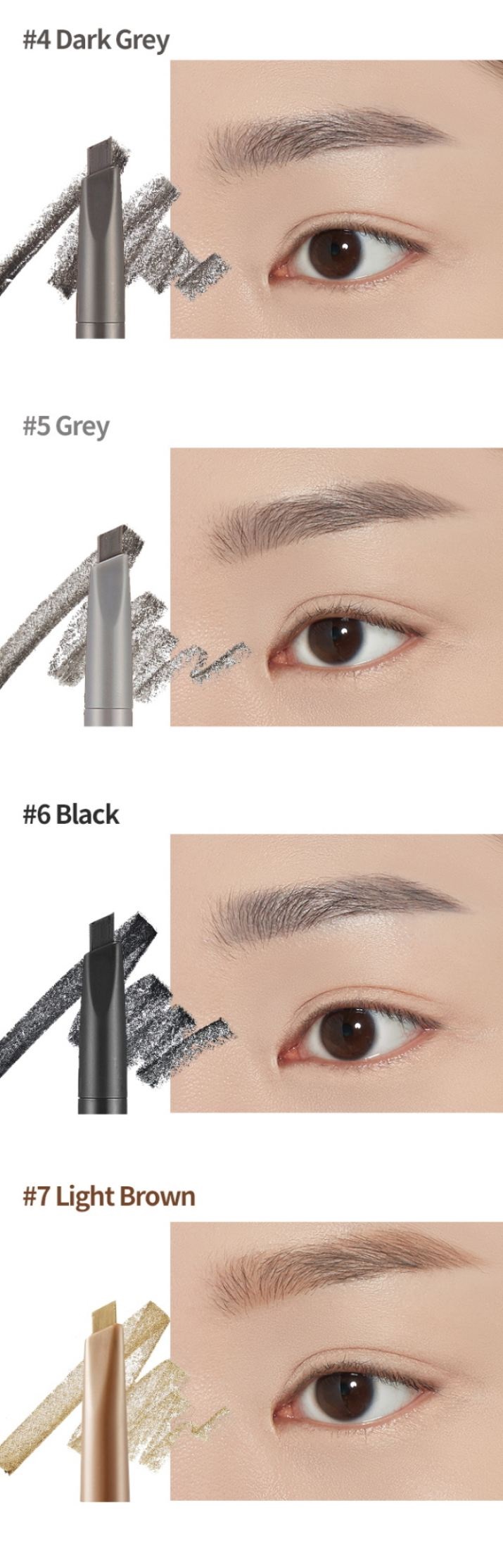 Etude House Drawing Eyebrow New 02 Gray Brown Wateryscenery