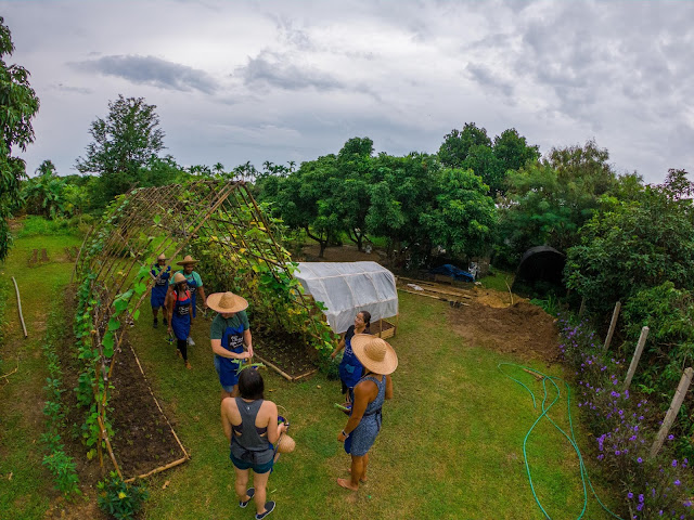 Thai Secret Cooking Class and Organic Garden Farm. August 30-2019