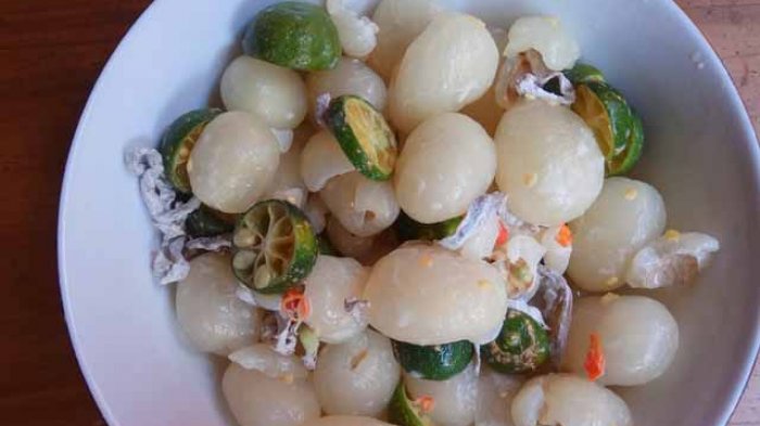 Cara Membuat Asinan Rambutan Segar Dan Nikmat | resep masakan praktis