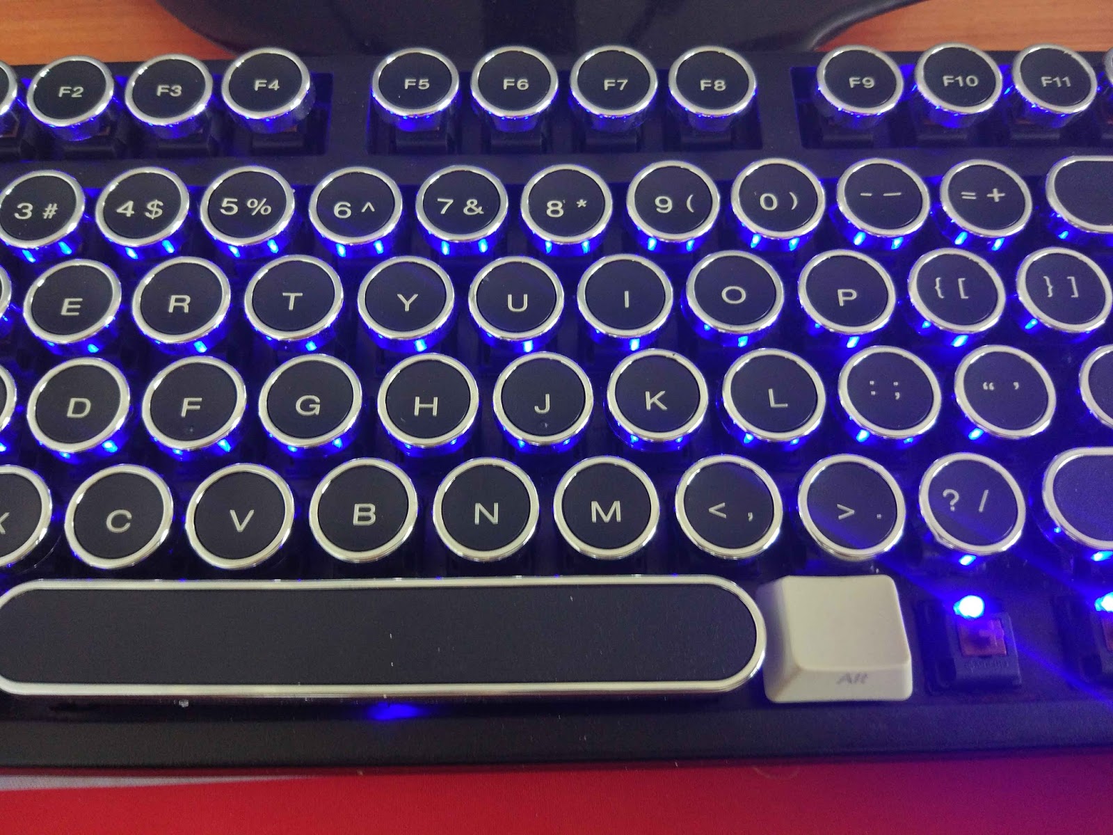 Altkey Retro Vintage classical typewriter Punk keycaps for Cherry mx