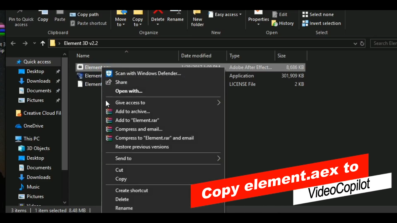 how to install video copilot how to install video copilot