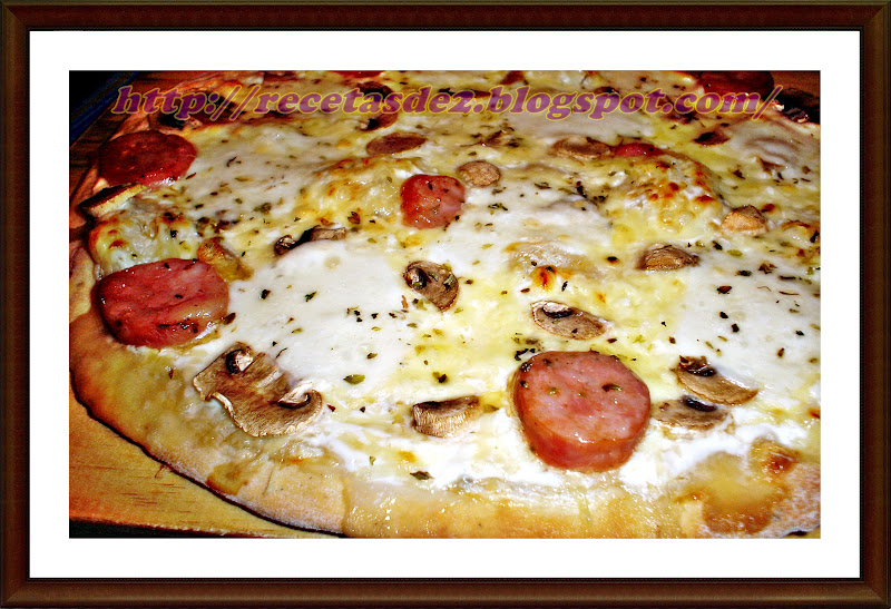 PIZZA CRIOLLA A LA NATA Recetas de una Gatita Enamorada