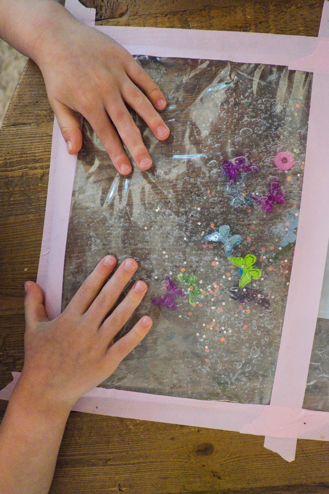 Domestic Fashionista Glitter Sensory Bag