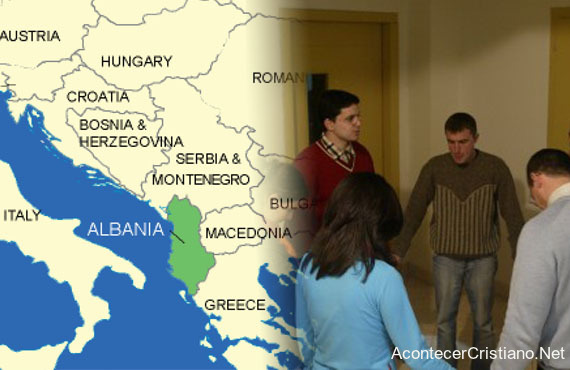 Crecimiento de cristianos en Albania