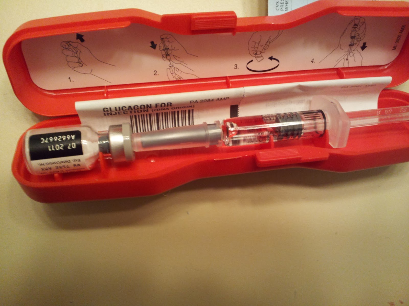 Living With Diabetes The Glucagon Injection