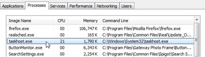 Taskhost.exe Penggunaan CPU Tinggi