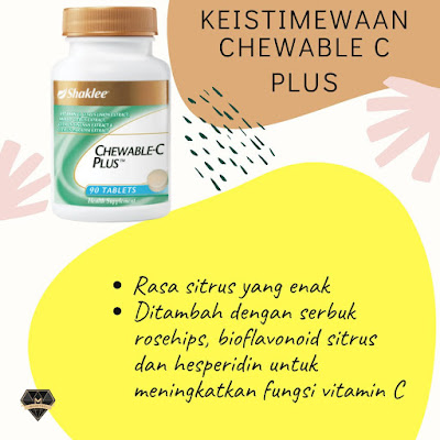 Perbezaan Vitamin C Shaklee (Vita-C Plus dan Chewable C)