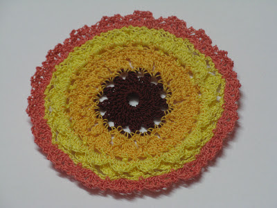 crochet little mini doily