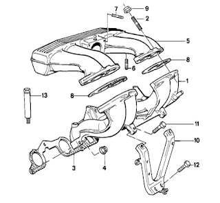 Beemer Lab: E30 318i M40: GUIDE - Replacing lower inlet-manifold gasket