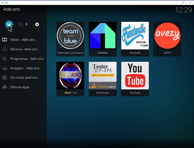 Explorador de Add-ons