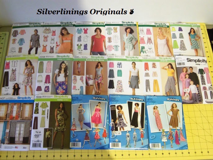 Part 1 of my Joann's Shopping Trip Simplicity Pattern Haul and More