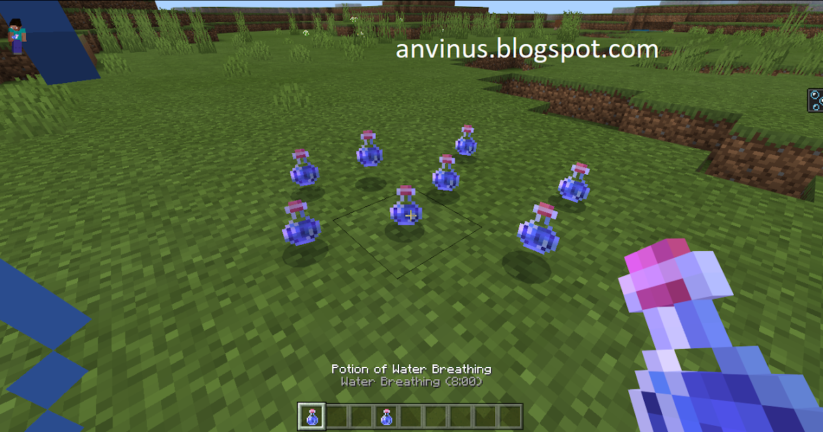 Cara Membuat Potion Of Water Breathing Di Minecraft Anvinus Minecraft
